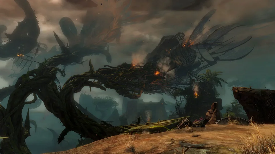 Gameplay screenshot of Heart of Thorns.