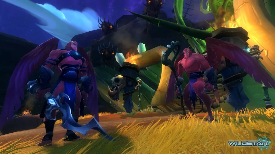 Gameplay screenshot of WildStar.